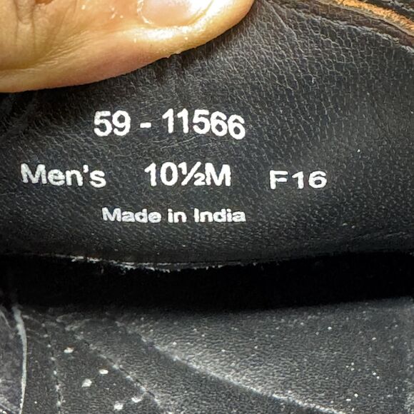 J. Murphy Johnston & Murphy Leather Mens Dress shoes Size 10.5M 59-11566 EUC - Picture 7 of 7